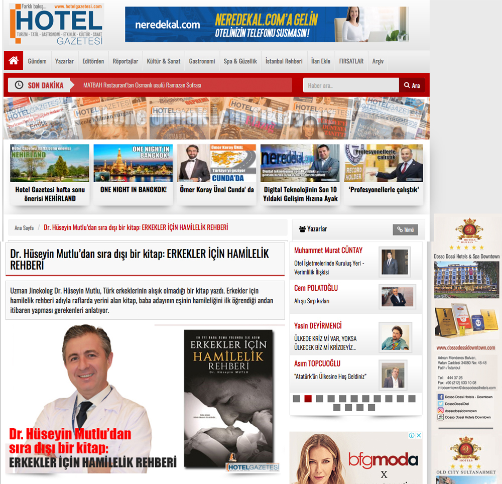 Hotelgazetesi.com’dayım!.